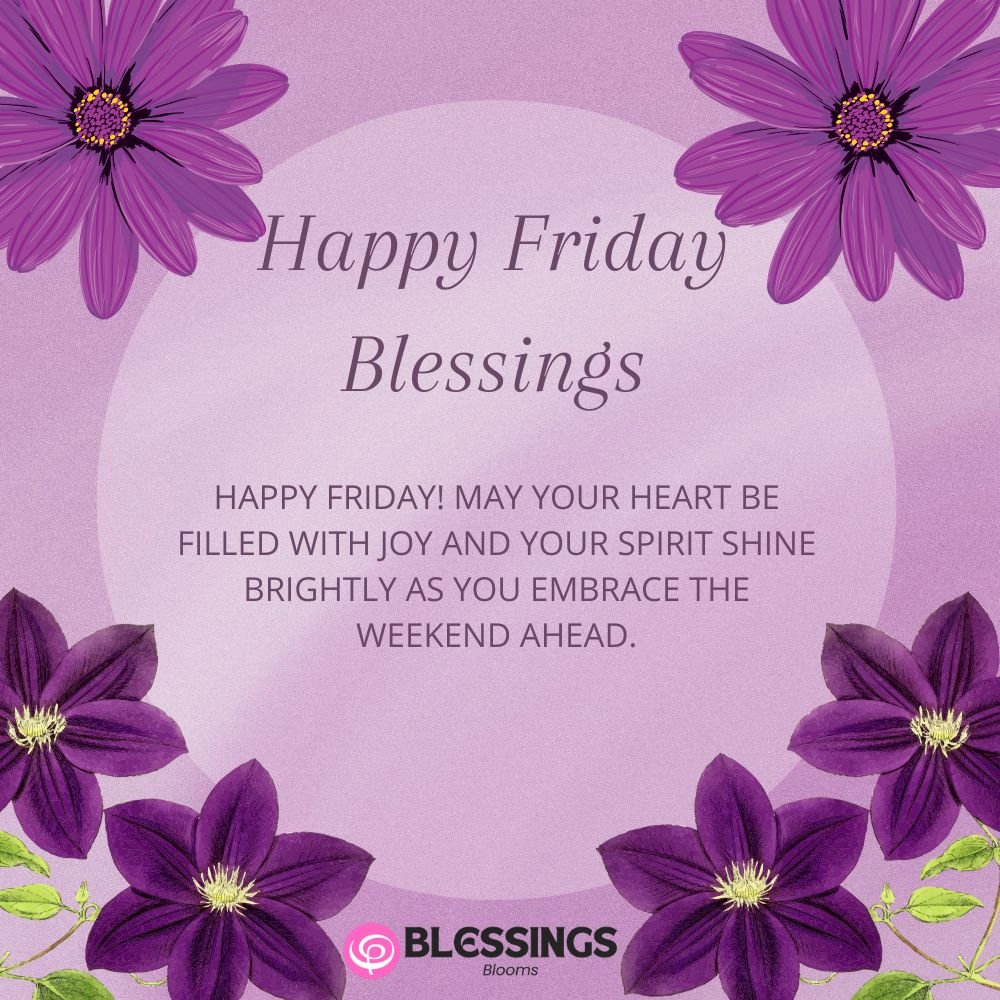 Happy Friday Blessings