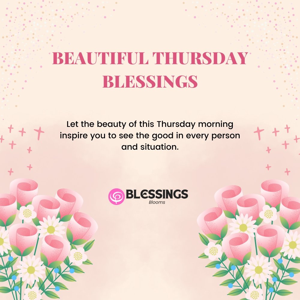 Beautiful Thursday Blessings