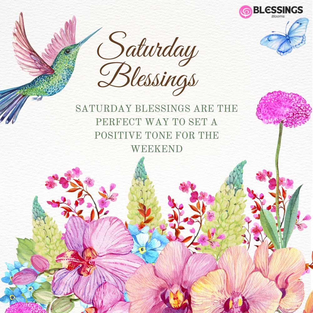 Saturday Blessings