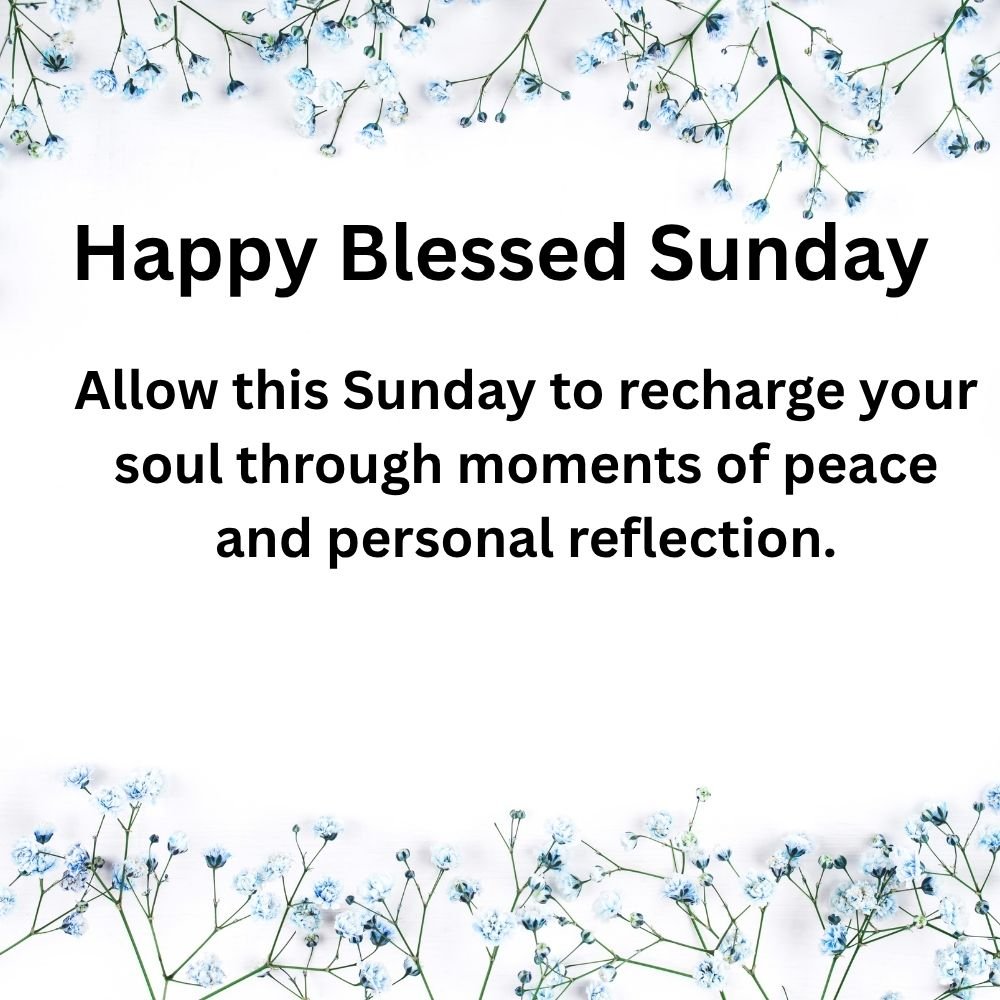 Happy Blessed Sunday