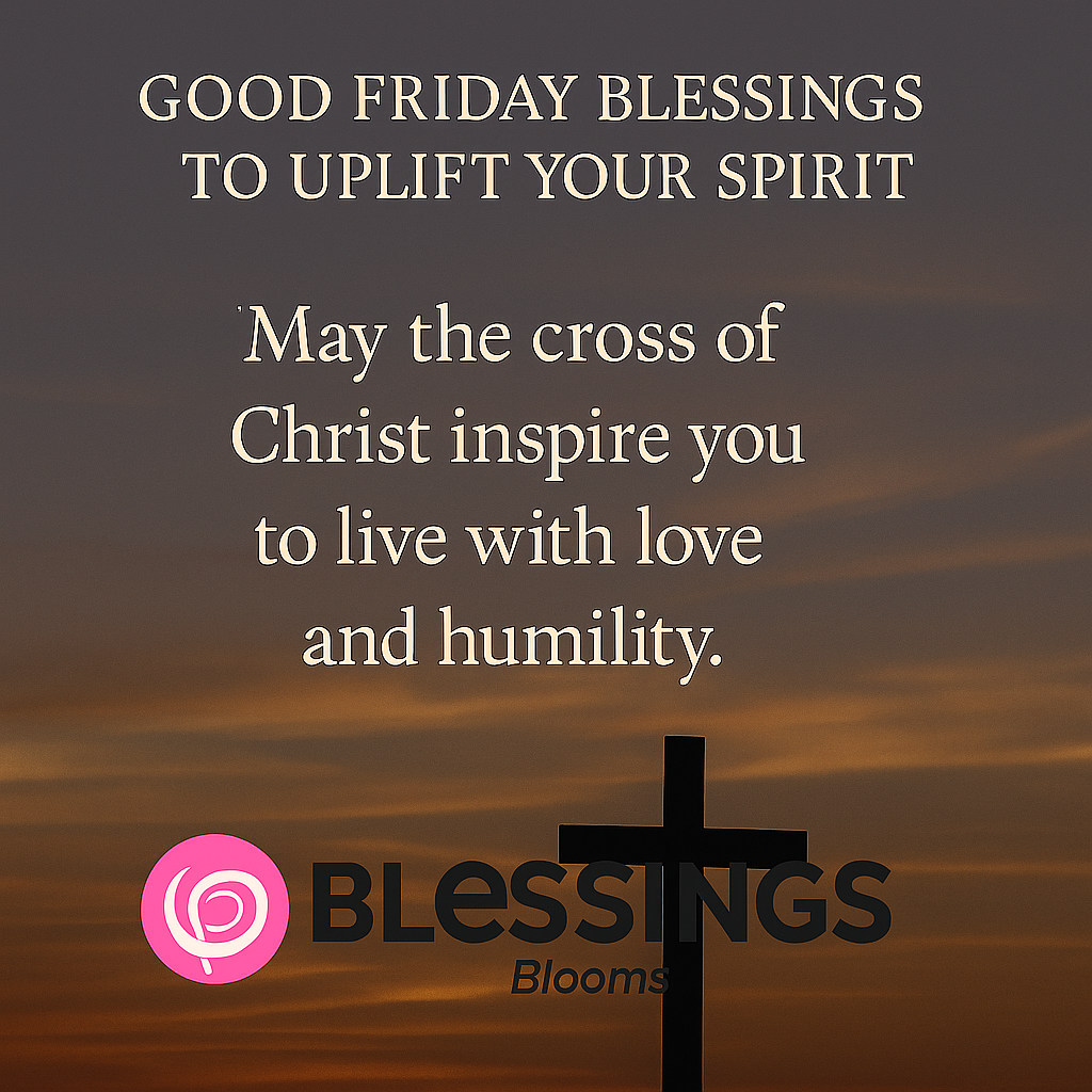 Good Friday Blessing to Uplift Your Spirit