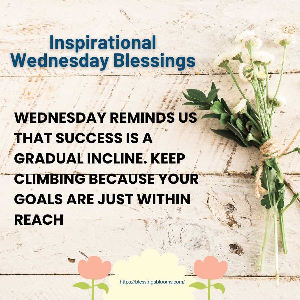 Inspirational Wednesday Blessings