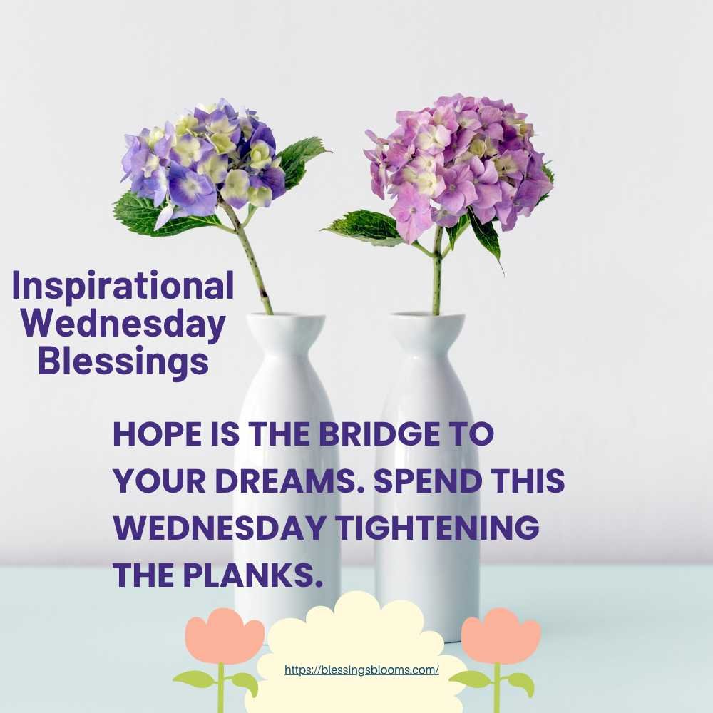 Inspirational Wednesday Blessings