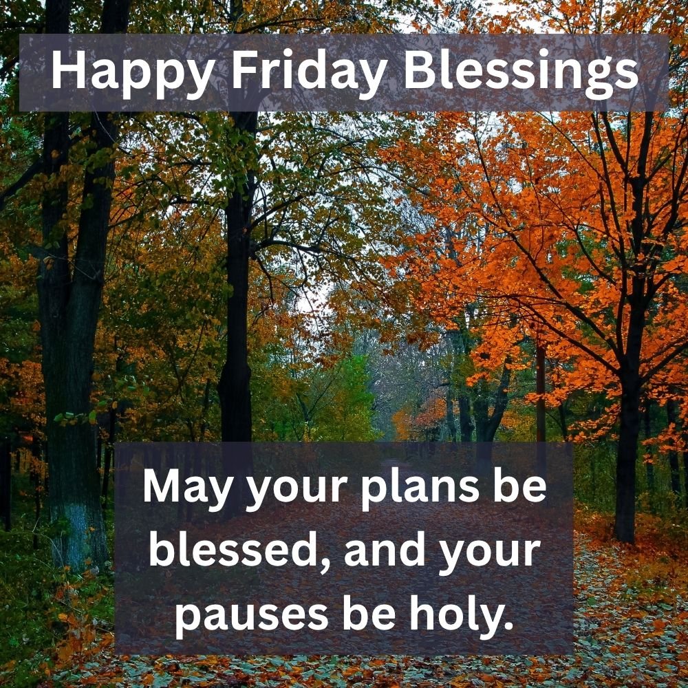 May your plans be blessed, and your pauses be holy.