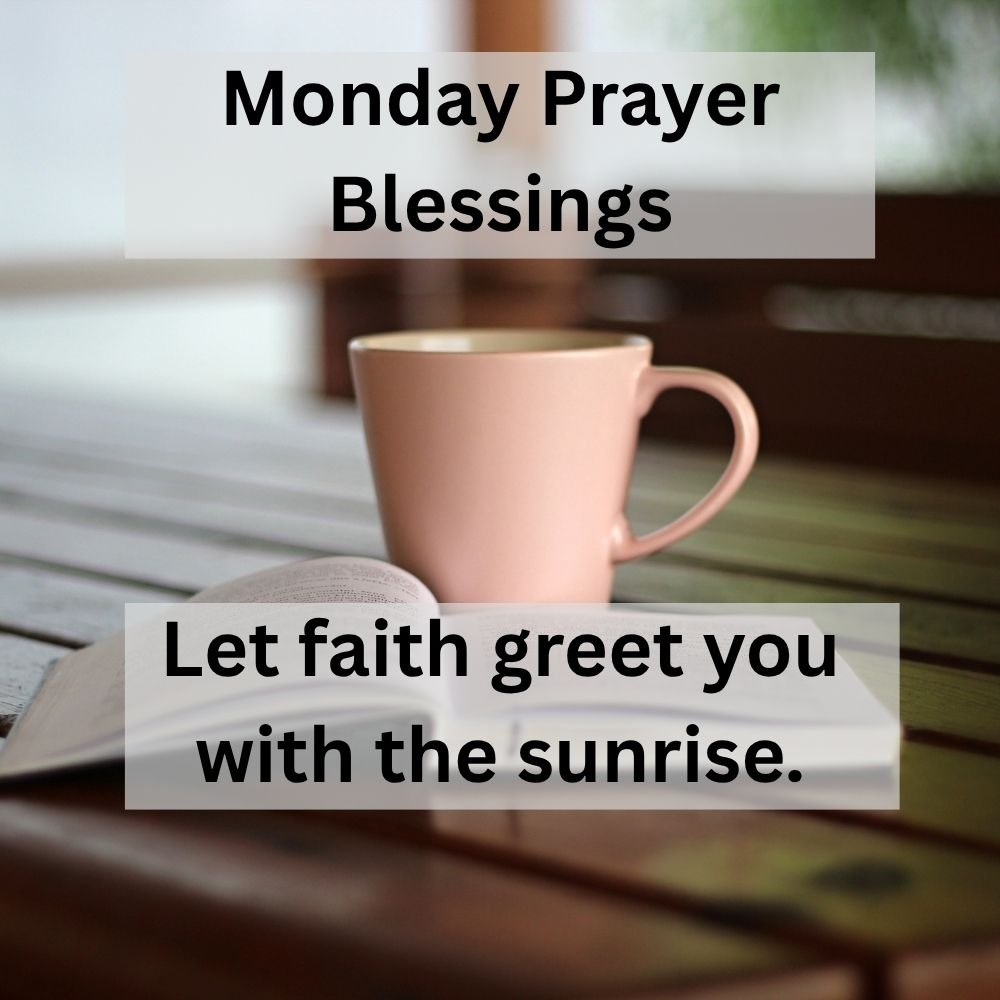 Monday Prayer Blessings