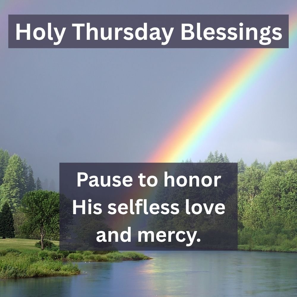 Pause to honor His selfless love and mercy.