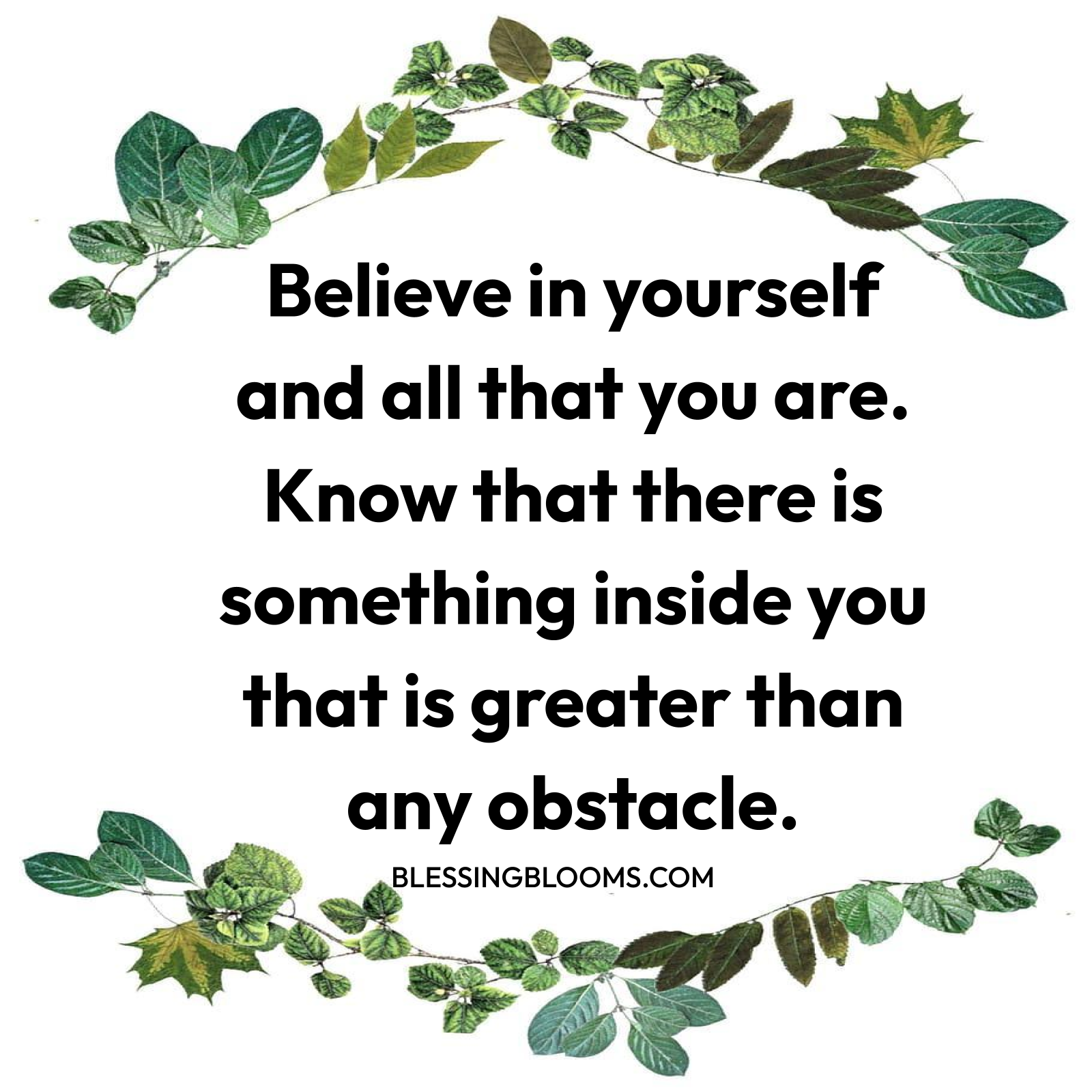 Inspirational Blessing