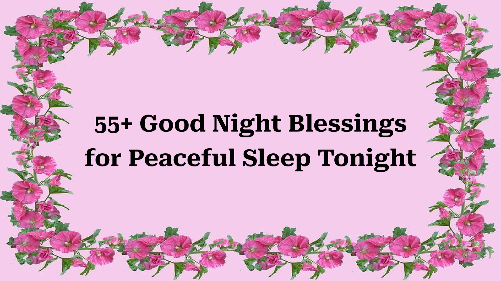 good night blessings