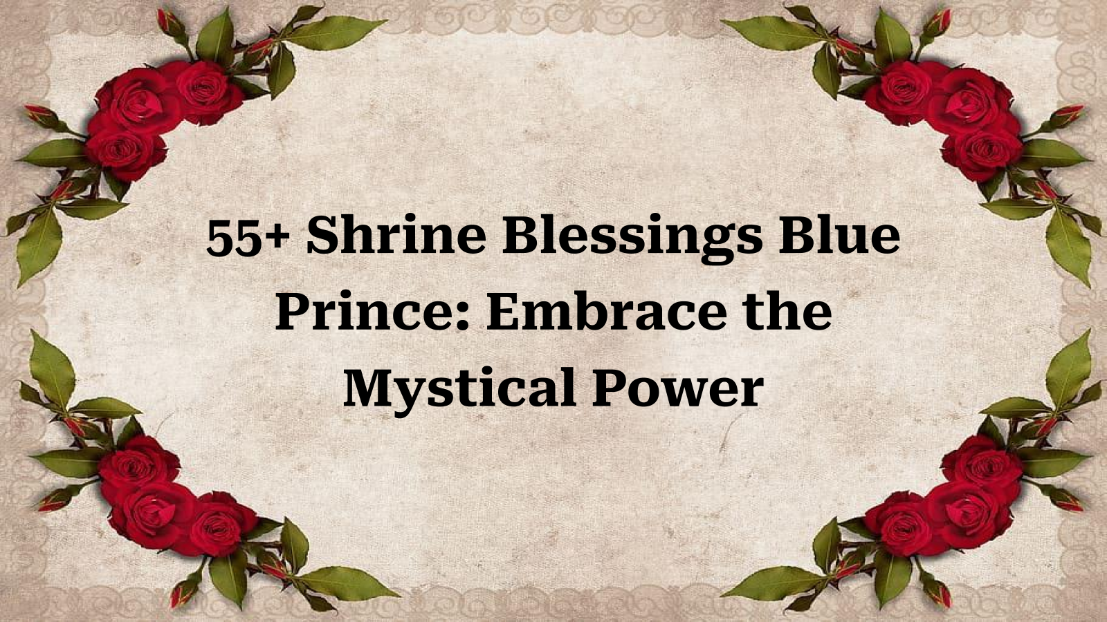 shrine blessings blue prince
