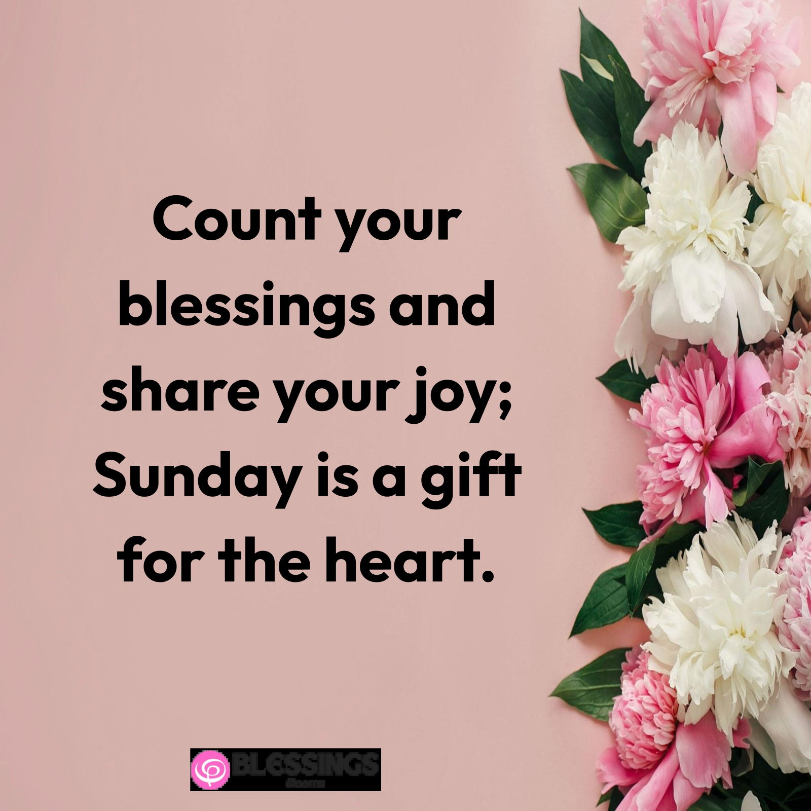 Sunday morning blessings image