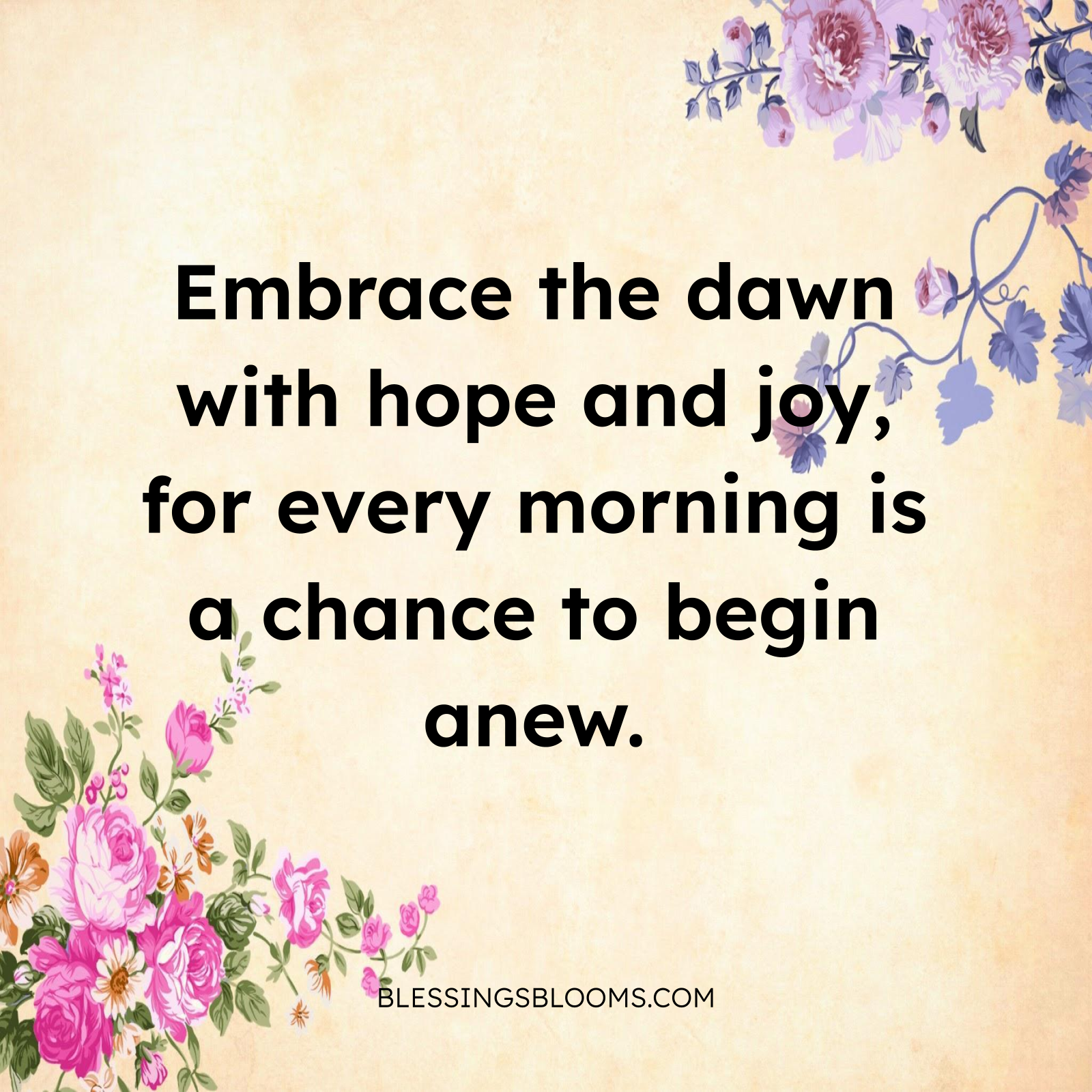 Morning Blessing for Love