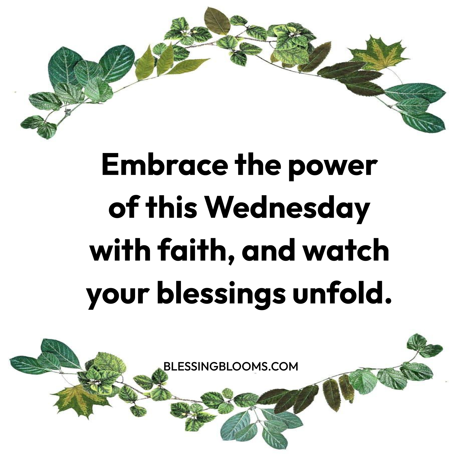 Wednesday Prayer Blessings for Peace