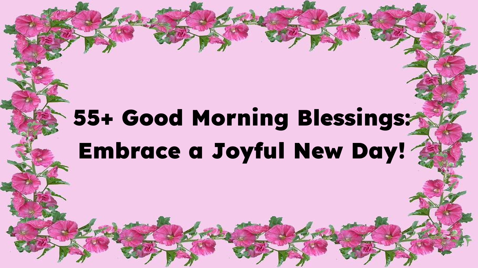 good morning blessings