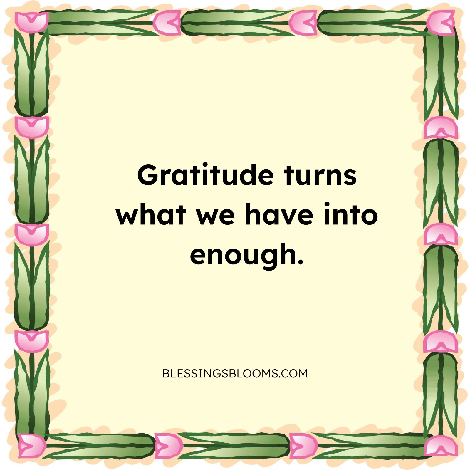 Gratitude Blessings