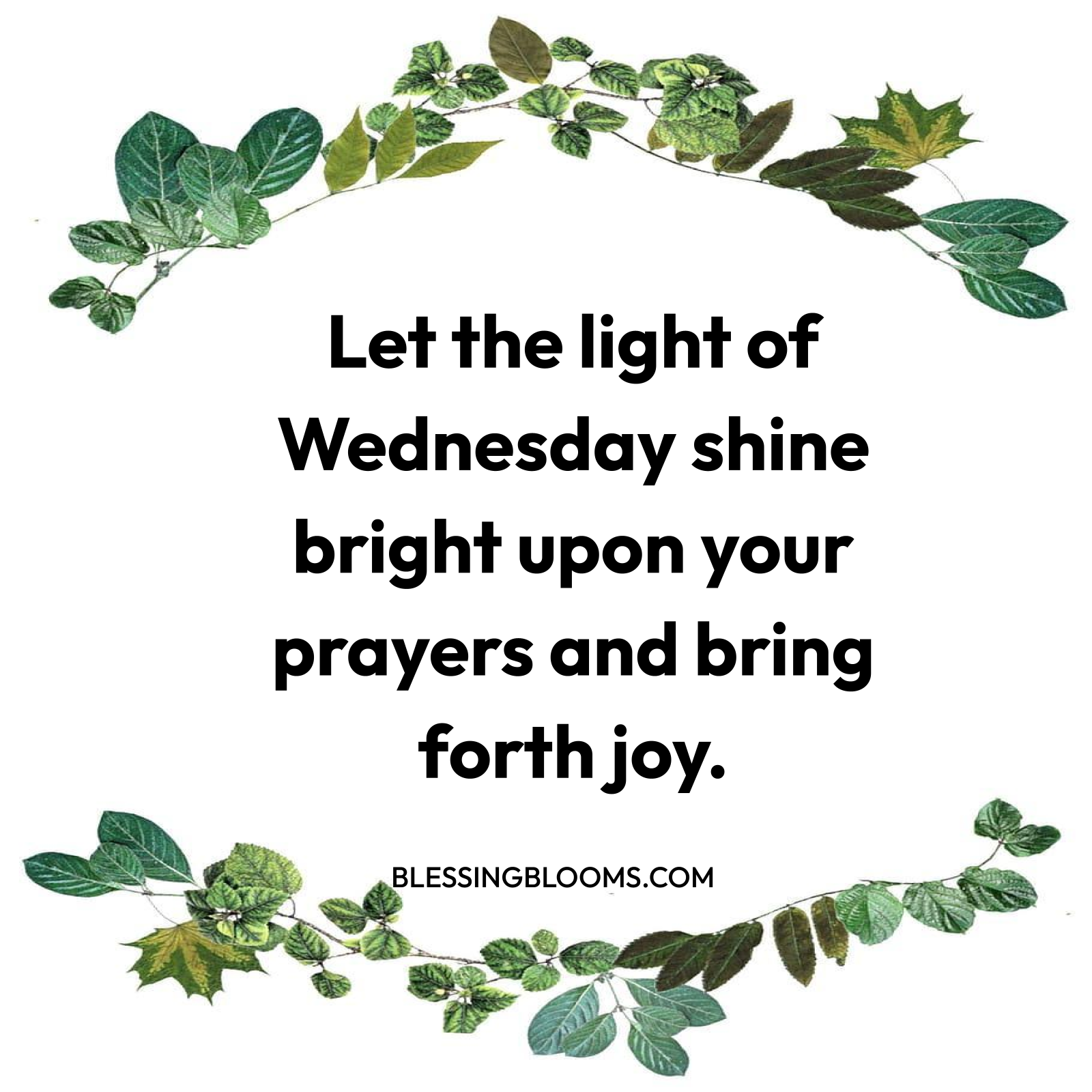 Wednesday Prayer Blessings for Gratitude