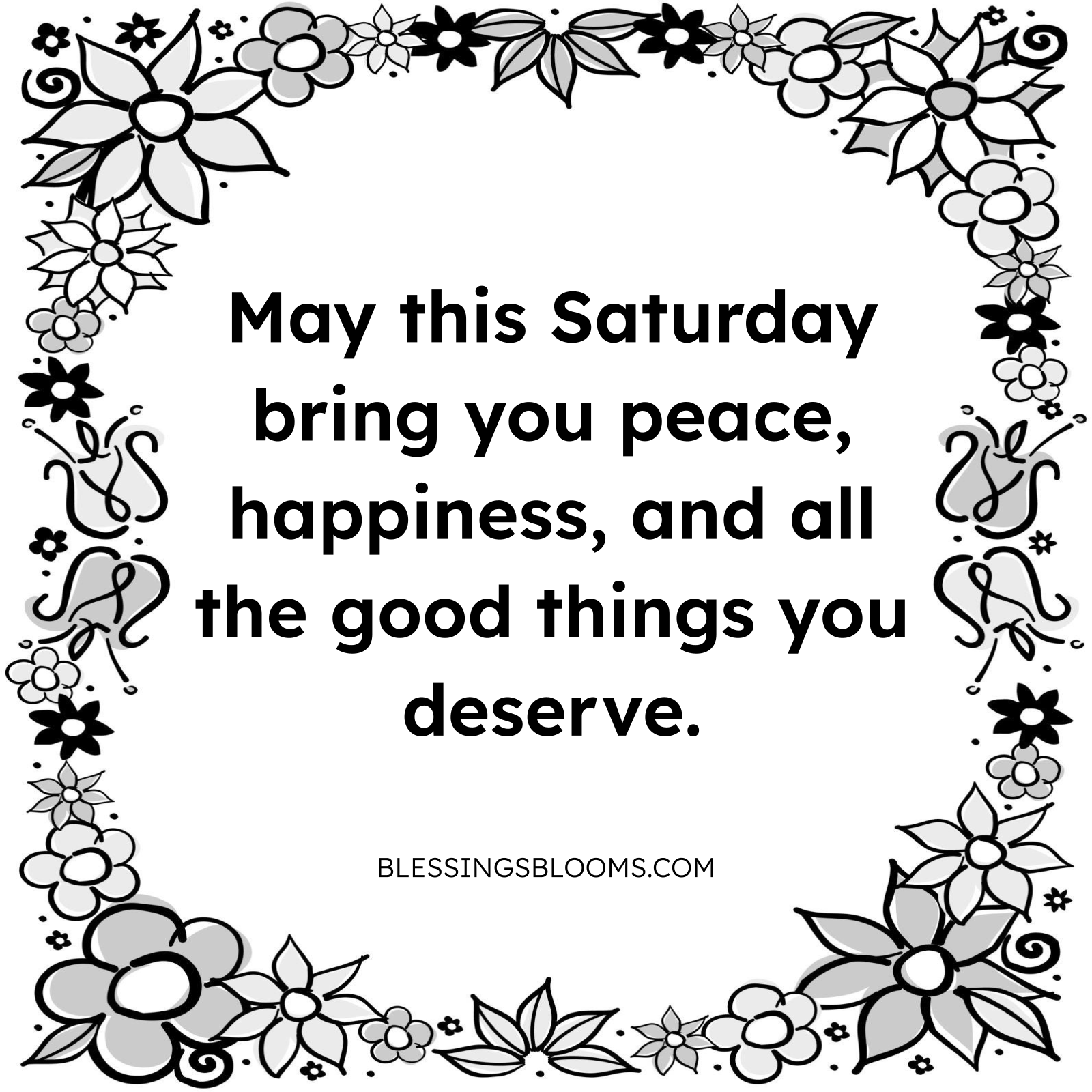 Good morning Saturday blessings