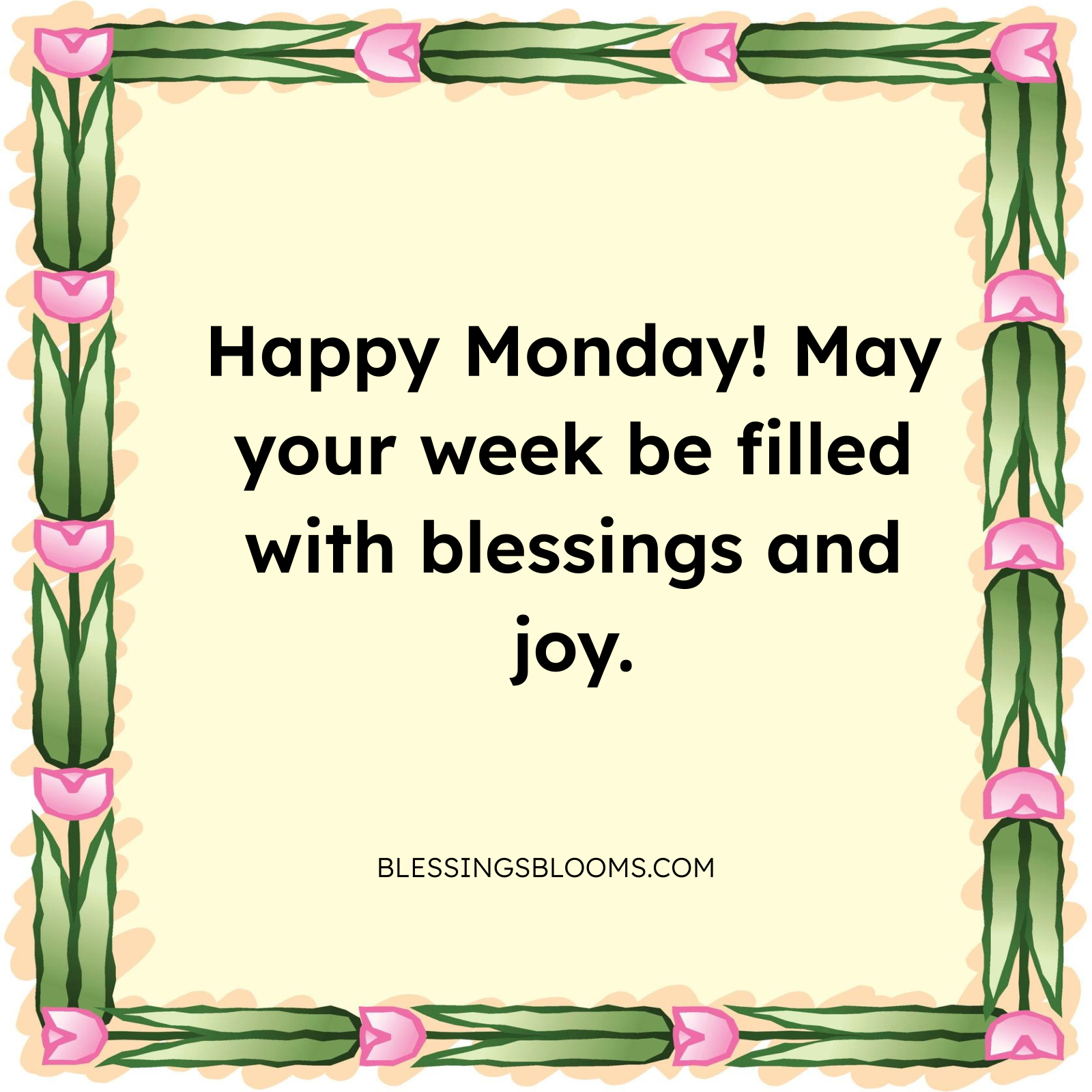 Peaceful Monday Morning