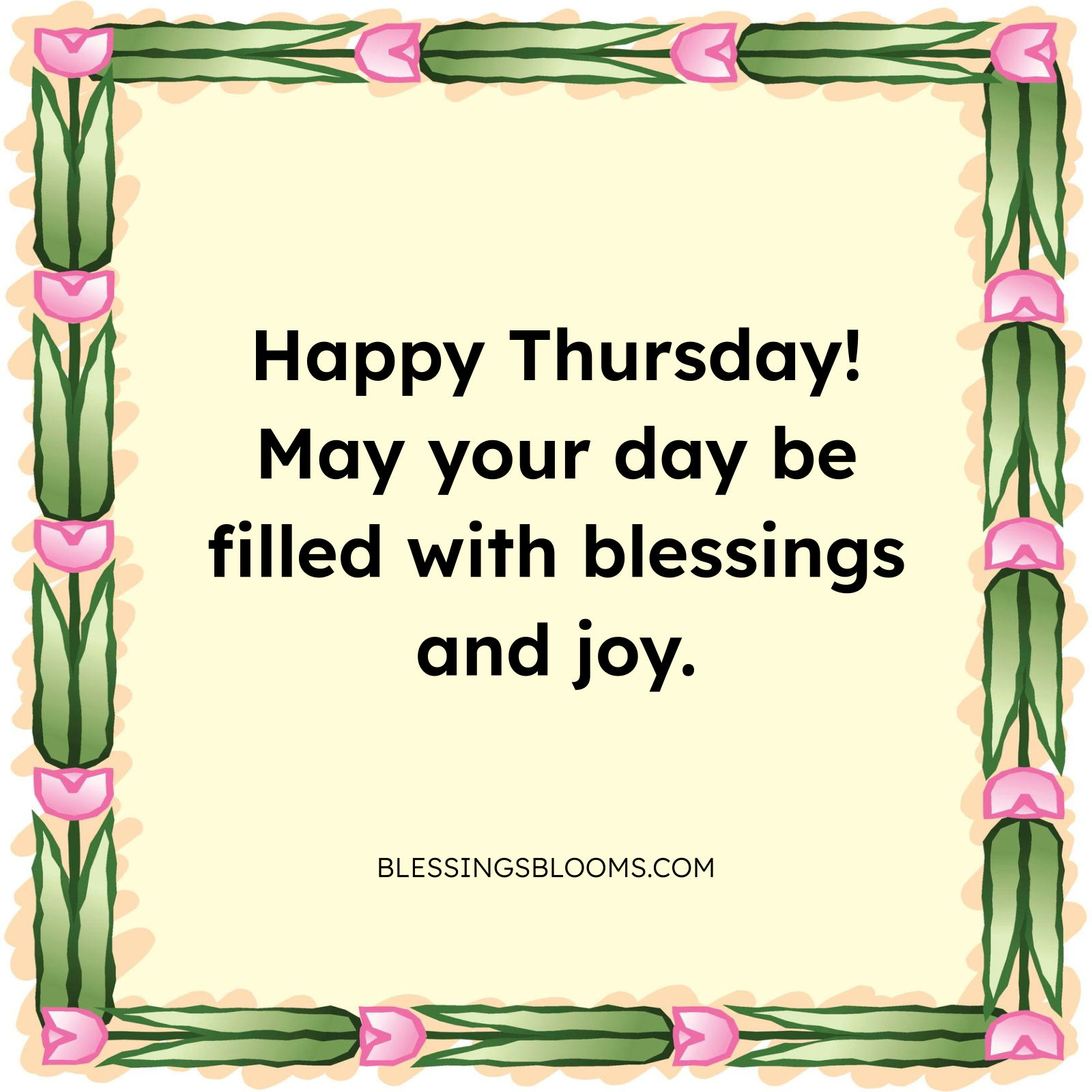 Happy Thursday Blessings Image 1
