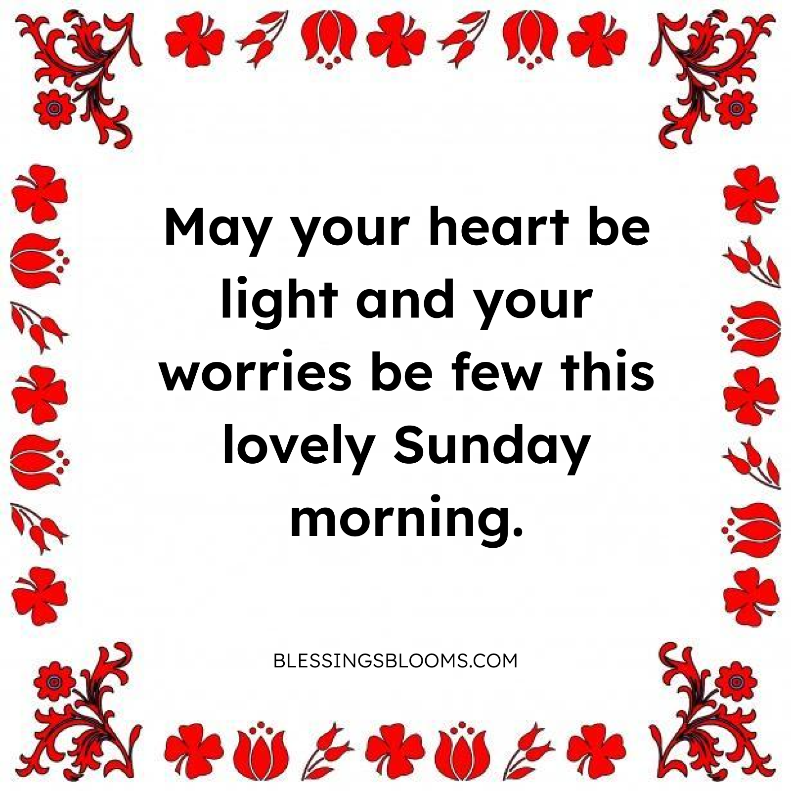 Good Sunday Morning Joy Blessing