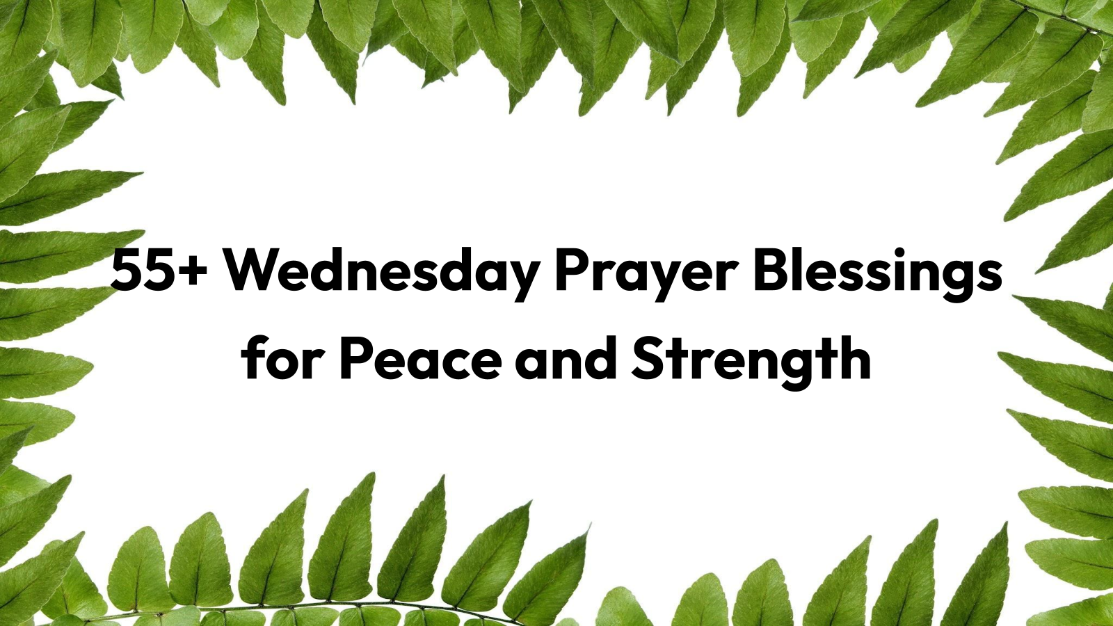 wednesday prayer blessings