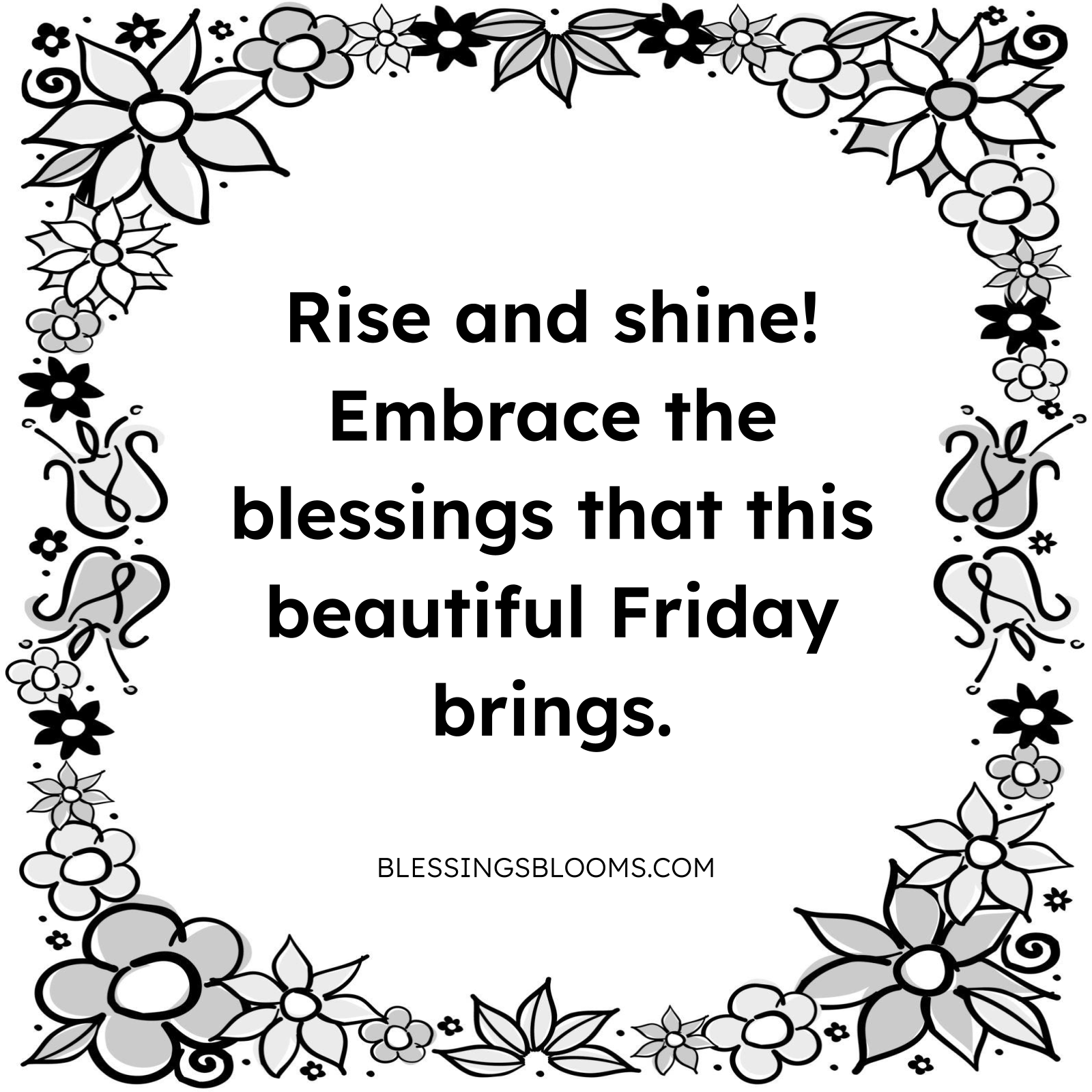 Good Morning Friday Blessings: Embrace Abundance