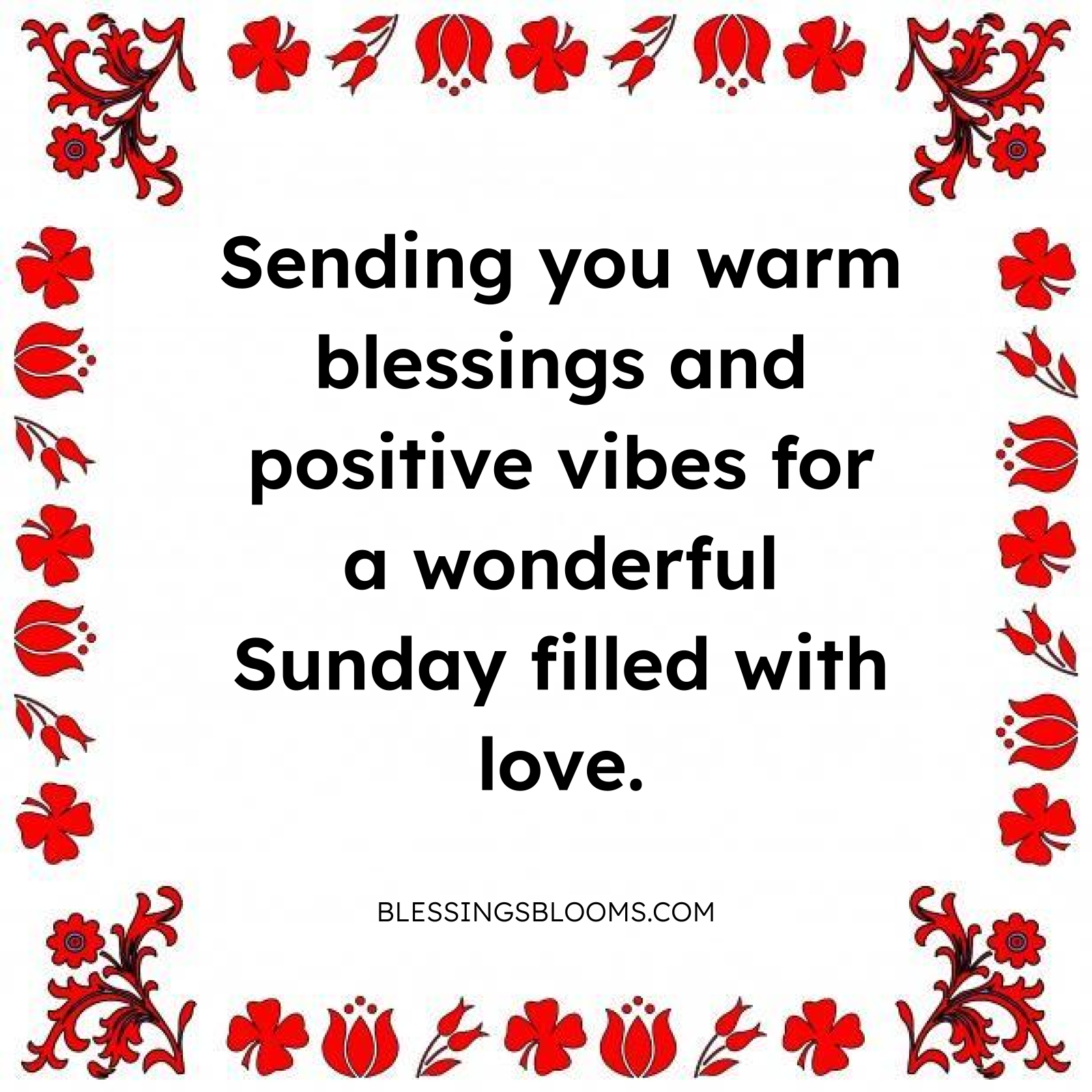 Good Sunday Morning Connection Blessing