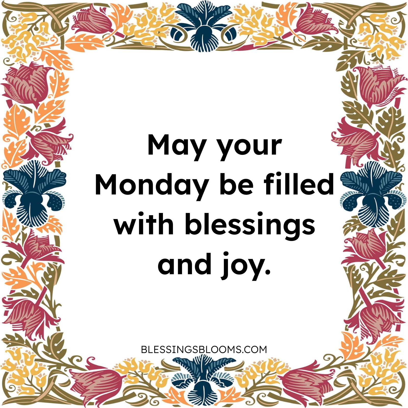 Monday Blessings Image
