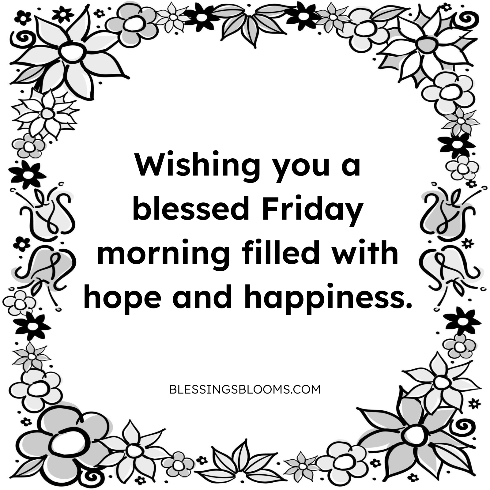 Good Morning Friday Blessings: Find Peace