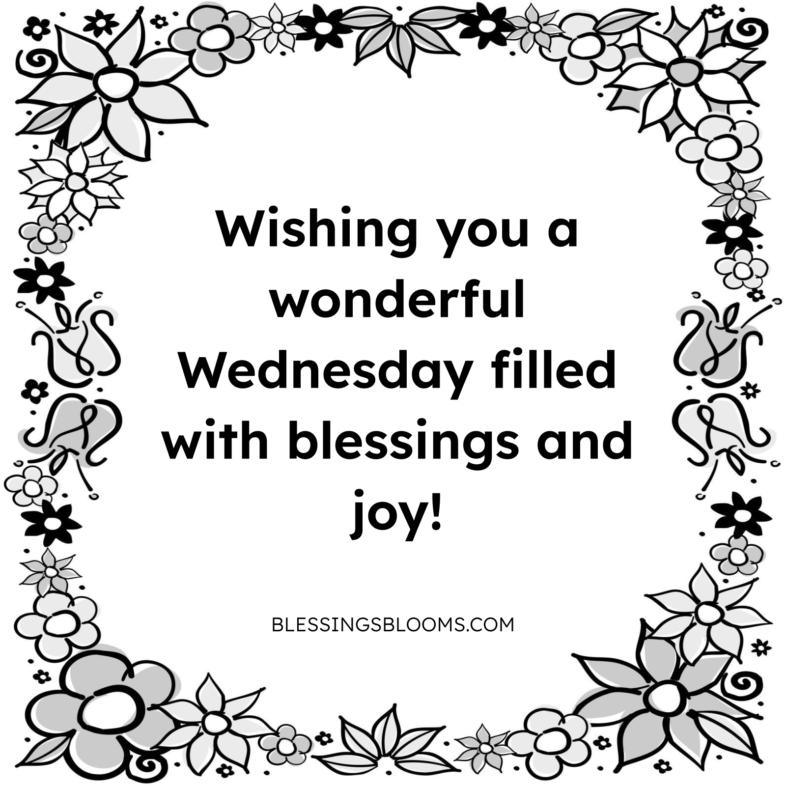 Wishing You a Joyful Wednesday
