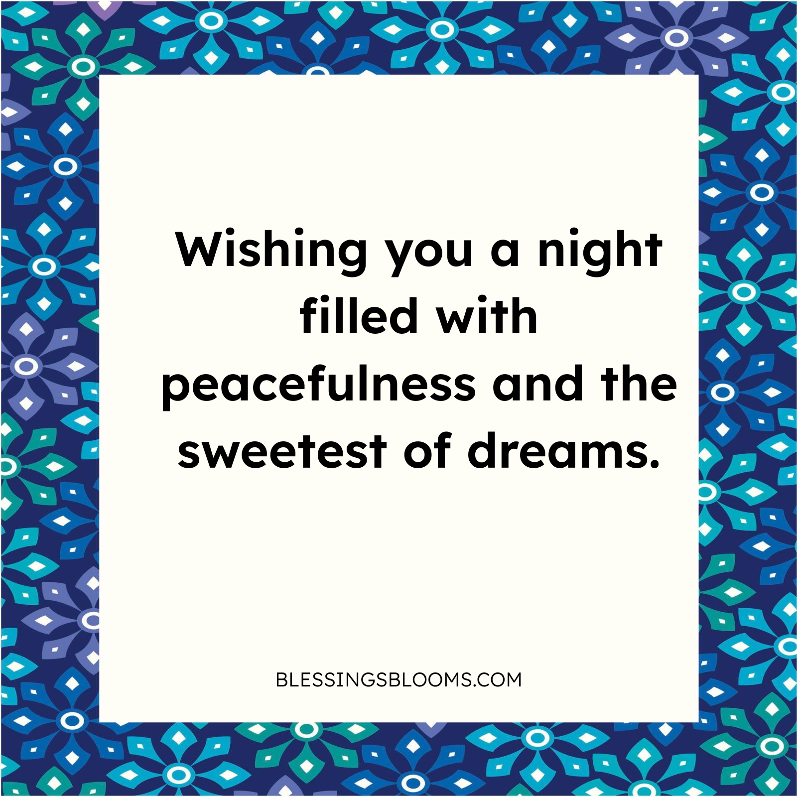 Cute Good Night Blessings for Family