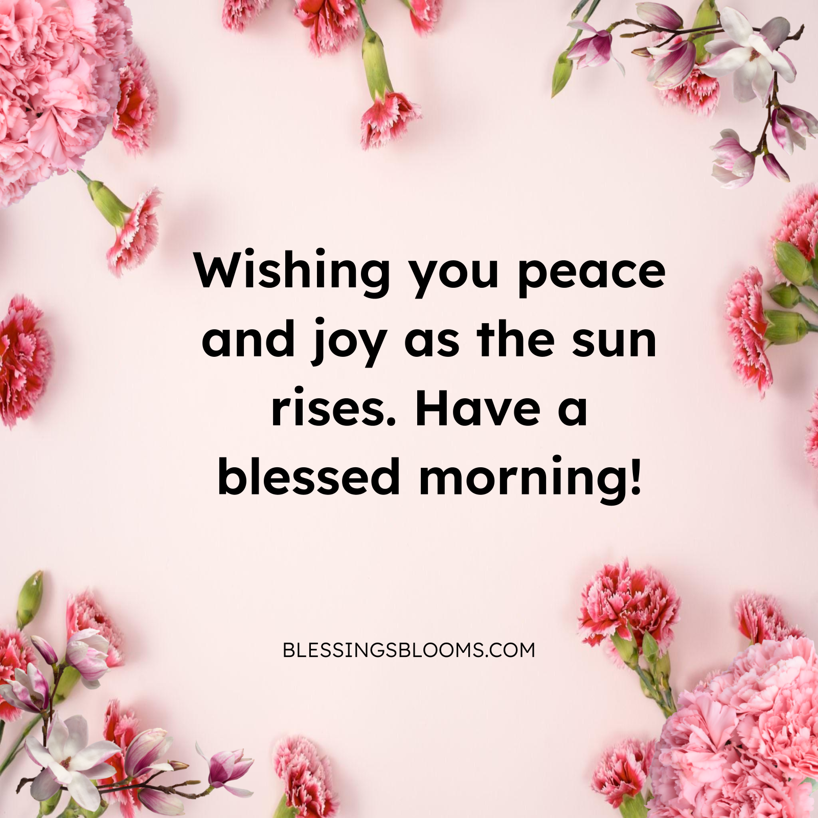 Good Morning Blessings for Peace