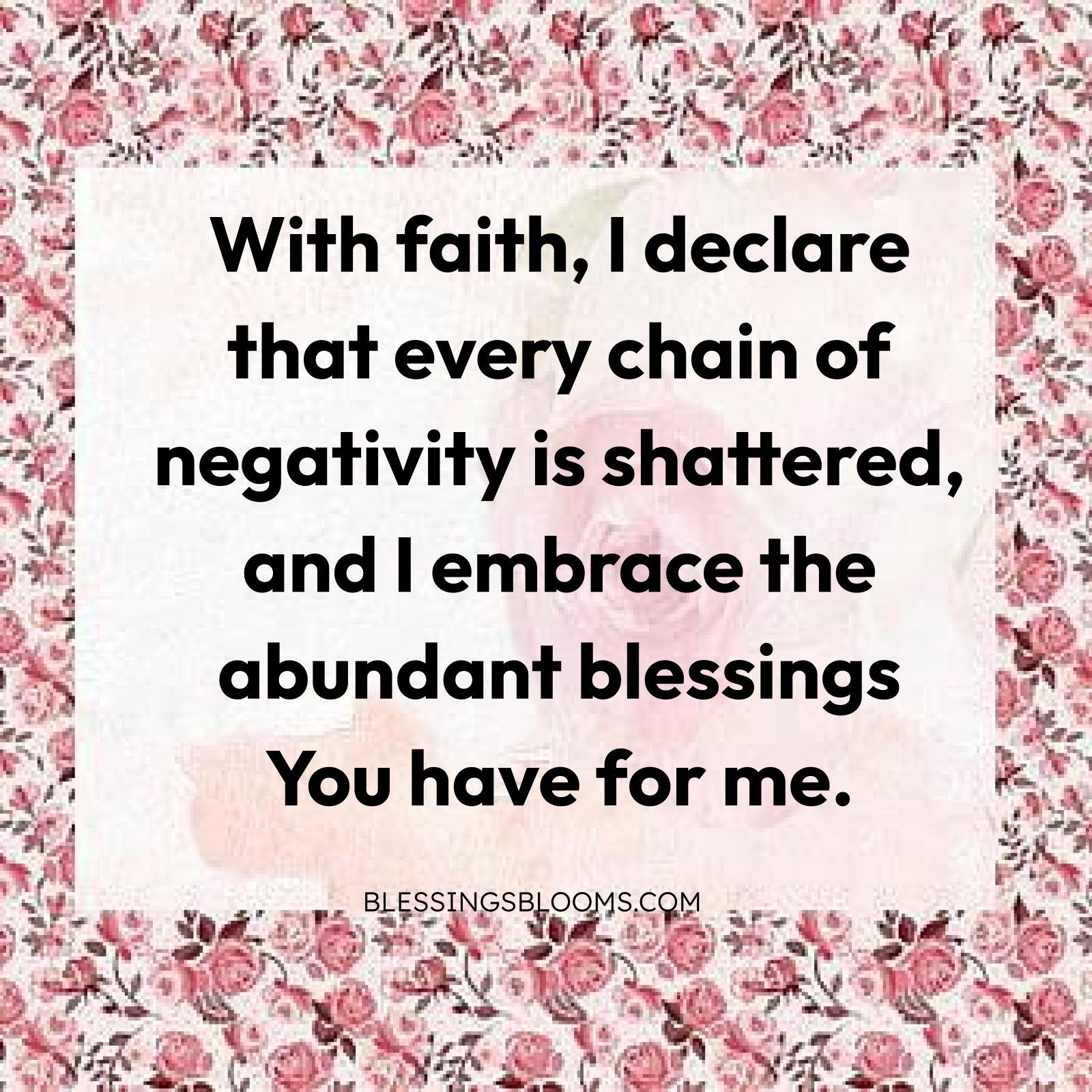 Embracing Abundance Blessing